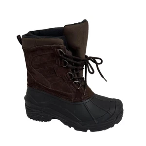 Totes Thunder Brown Men's Waterproof Winter Boots Free Shipping - Picture 1 of 8