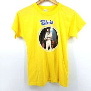 VTG Sportswear Brand Short Sleeve Elvis Graphic Print Tee 1977, Size Medium M - Picture 1 of 7