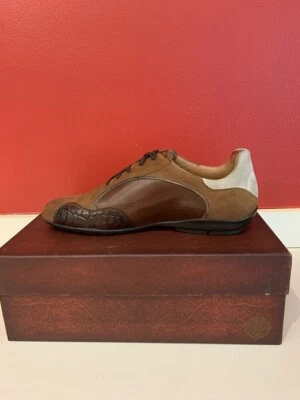 Zapatilla deportiva Mezlan Coronado para hombre nueva en caja en marrón talla 9 Foto 1 de 3