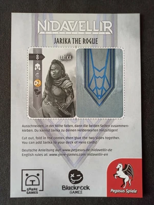 Nidavellir: Jarika The Rogue Promo Card (2020) - Image 1 of 2