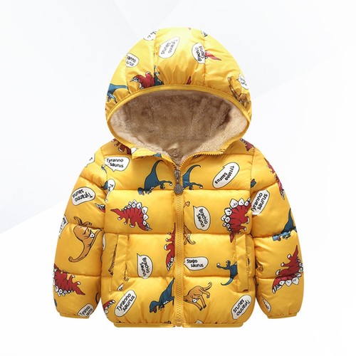 VETEMENTS Giacca Cotone con Cappuccio Bambino Imbottito Capispalla Bambini Abbigliamento Invernale