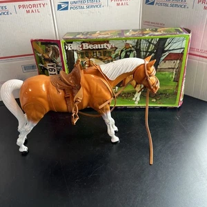 Vintage Barbie Sears Exclusive Big Beauty Western Horse w/Box 1970 - Picture 1 of 16