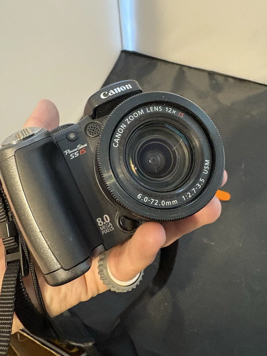 PowerShot S5 IS Canon PowerShot Digital Cameras 8-9.9 MP Maximum