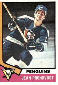 1974-75 Topps #110 Jean Pronovost Pittsburgh Penguins - Picture 1 of 2