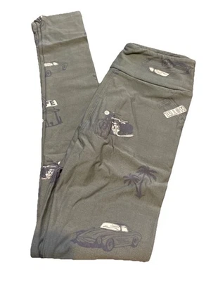 НОВЫЕ серые леггинсы LuLaRoe Tween (00-0) TW для автомобилей мотоциклов пальм - Изображение 1 из 4