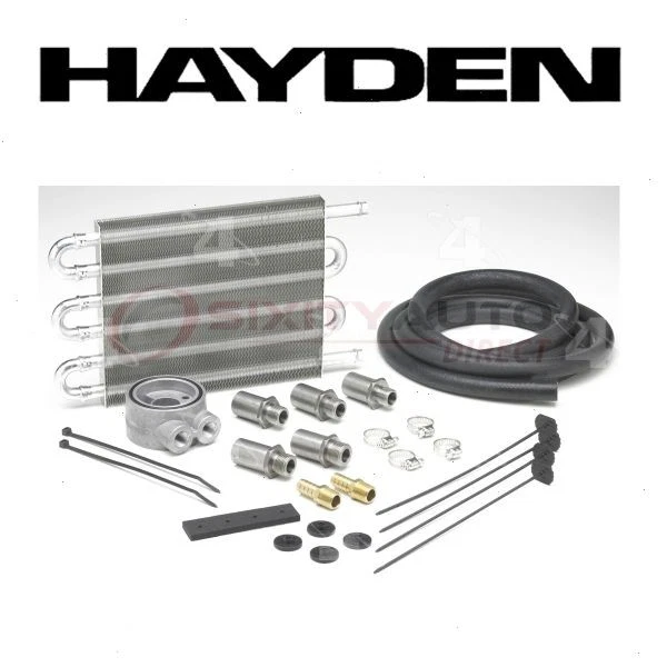 Hayden Engine Oil Cooler for 1983-1984 Chrysler E Class - Belts Cooling ra Foto 1 de 4