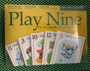 Bonfit PLAY NINE Das Kartenspiel Golf NEU Familienspaß Alter 8-Erwachsene 2-6 Spieler - Bild 1 von 2