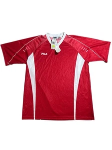 Neu mit Etikett Vintage 90er Fila Herren kurz Fußball Trikot Kit Shirt Retro Sport klassisch - Bild 1 von 5