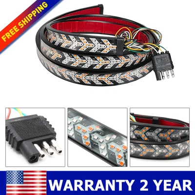 For CHEVY FORD DODGE TRUCK 48" LED STRIP TAILGATE LIGHT BAR TURN BRAKE SIGNAL - Image 1 of 4