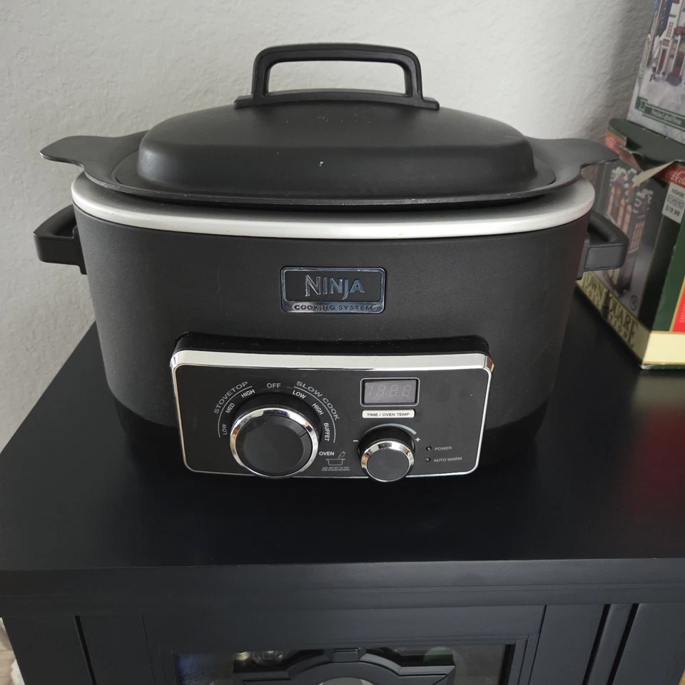 NINJA MC701 烹饪系统黑色 6 夸脱 - 状况良好 — 第 1/4 张图片