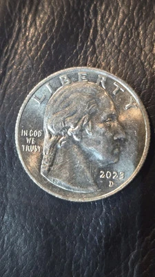 Jovita Idar Quarter 2023 Rare D Mint Error Coin Reading In Cod We Trust - Image 1 of 4