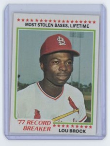 1978 Topps Lou Brock (T100) #1