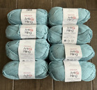 Premier Anti Pilling Everyday Worsted Yarn Cerulean Blue Lot of 8 Skeins