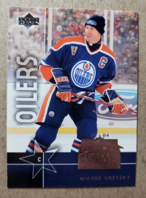 2004 Upper Deck National Trading Card Day Wayne Gretzky #UD-15 Edmonton Oilers - Image 1 of 2