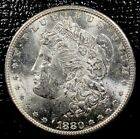 1880-S Srebrny dolar Morgana Nieobiegowy Blast Biały klejnot Luster PQCOIN