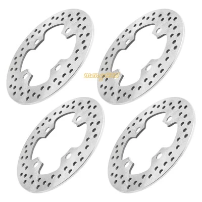 4 rotores de disco de freno delanteros y traseros para Kawasaki Mule PROFXR KAF820 2018 2019-2022 Foto 1 de 4