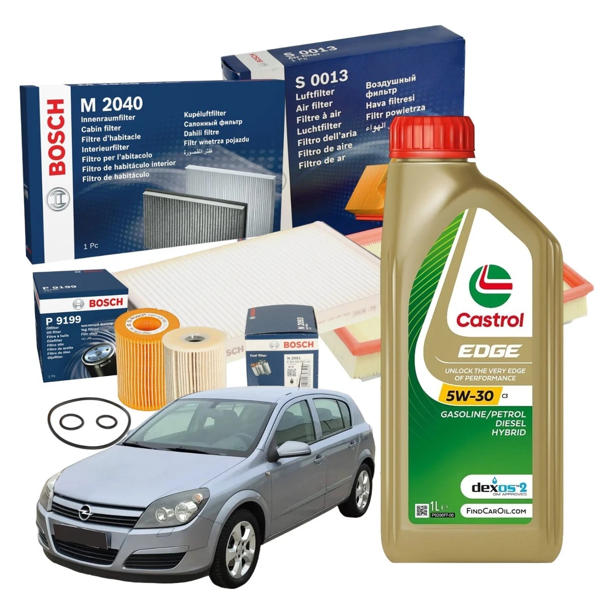 Kit Tagliando Opel Astra H 1.7 CDTI 100 CV Diesel 74 KW 2004 - Foto 6