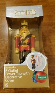 Christmas "Nutcracker" 6 Outlet Decorative Cover, NIB - Picture 1 of 5