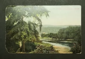 Postal usada Pittston Pennsylvania Susquehanna River z6311 - Imagen 1 de 2