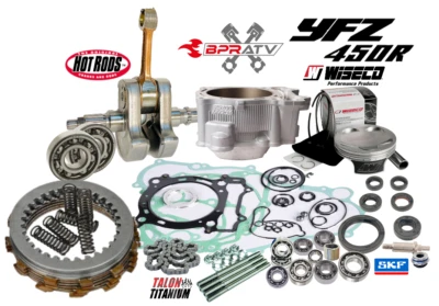 06-09 YZ450F YZ 450F Rebuilt Motor Engine Rebuild Kit Top Bottom End Assembly - Image 1 of 4