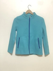 Spyder Full Zip Knit Jacket Youth Kids L(14/16) Fleece Lined Blue Sweater - Picture 1 of 14
