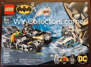 Retired LEGO DC Comics Set 76118 Mr. Freeze™ Batcycle™ Battle New in Sealed Box - Picture 1 of 9
