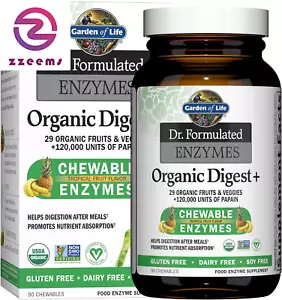Dr Formulated Digestive Enzymes with Papain, Bromelain, Lipase for Digestion & N - Picture 1 of 12