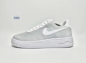 Nike Air Force 1 AF-1 2.0 OG Flyknit weiß rein platinum UK Größe 5,5 EUR 38,5 - Bild 1 von 22