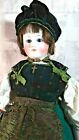 20" Beautiful German Bisque Doll with ORIGINAL FOLKLORE COSTUME & PROVENANCE