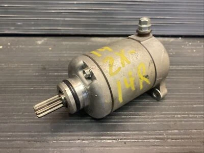 2014 Kawasaki Ninja ZX14R electric starter motor, OEM #72825 - Image 1 of 4