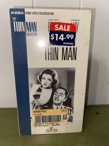 Thin Man VHS Tape - Brand New Vtg 1934/1988 Release Rare HTF Grade Ready OOP - Picture 1 of 12