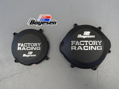 Boyesen Allumage + Embrayage Couvercle Noir 1987-2001 Honda CR 250 250R CR250R - Photo 1/3