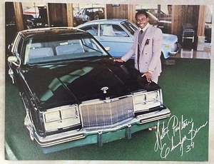 Walter Payton Buick Advertisement 1985-86 Chicago Bears - Picture 1 of 2