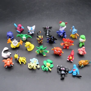 Pokemon Mini Figuren, gemischtes Set mit 26 Figuren, 1" groß, RL + R/LW, China - Bild 1 von 11