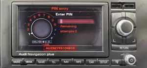 ✅AUDI RADIO DEKODIEREN PIN CODE RNS-E NAVIGATION PLUS AUZBZ7 AISIN FÜR ALLE✅ - Bild 1 von 3
