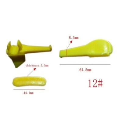 Máquina cambiadora de neumáticos 20 piezas montaje de nailon desmontaje cabeza de pato inserción protector de llanta 12# Foto 1 de 4