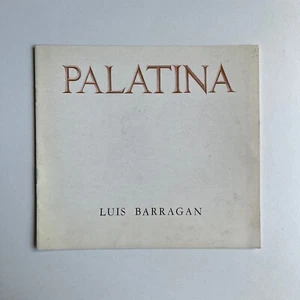 Catálogo - Luis Barragán - Palatina - 1979 - Picture 1 of 2