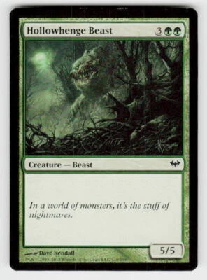 Dark Ascension #118 Hollowhenge Beast - Image 1 of 2