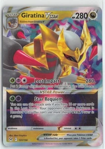 Pokemon Lost Origin Giratina VSTAR Lámina Ultra Rara - Imagen 1 de 2