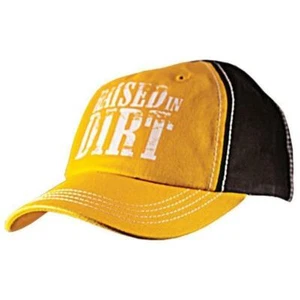 Caterpillar CAT Equipment "Raised in Dirt" Boys Youth Kids Black Hat/Cap - Picture 1 of 2