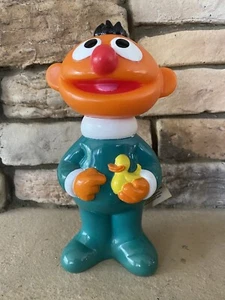 New Vintage Sesame Street Ernie Bubble Bath Collectible Character Figure - Picture 1 of 10