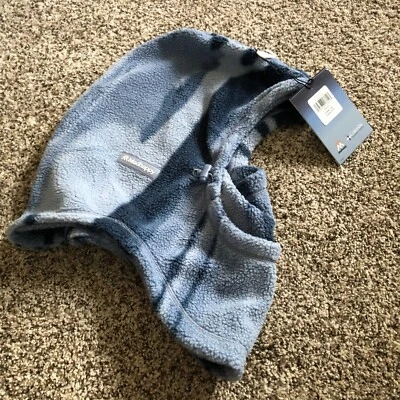 Madhappy X Columbia Fleece Hood L/XL Blue Winter Snowboarding Skiing Face Cover - Image 1 of 4