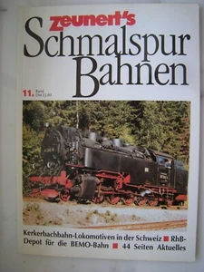 Zeunert´s Schmalspur Bahnen Nr. 11 - Die Schmalspurbahn Zeunert Verlag - Bild 1 von 3