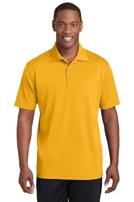 Camisa Polo Sport-Tek ST640 Para Hombres Manga Corta PosiCharge RacerMesh Elegante Foto 1 de 3