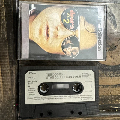 The Doors Star Collection Vol II Cassette Tape German Import Rock Psych Rare 70s - Image 1 of 4