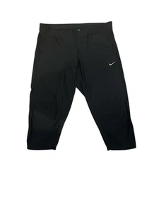 Black Nike Dri-Fit straight-leg sweatpants - Picture 1 of 4