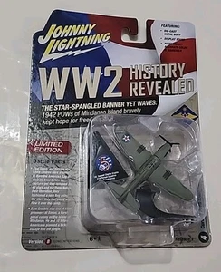 Johnny Lightning Segunda Guerra Mundial Historia Revelada Curtiss P-40 Warhawk Versión B - Imagen 1 de 3