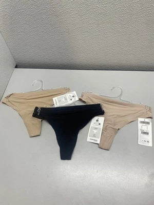 Chantelle Womens SoftStretch Thong Panties Lot of 4 Rose, Ultra - Image 1 of 4