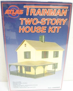 Atlas 2009002 O Scale Trainman 2-Story Rural House Kit - Picture 1 of 2