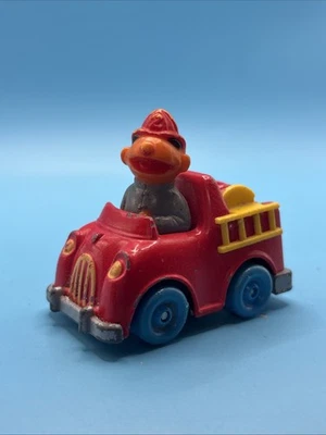 Hasbro Toys 1981 Muppets Inc."Firefighter Ernie" Diecast Firetruck Sesame Street - Image 1 of 4